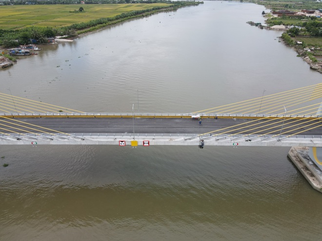See the 400 billion VND bridge shaped like a grain of rice connecting Hai Phong - Hai Duong - 2 See the 400 billion VND bridge shaped like a grain of rice connecting Hai Phong - Hai Duong - 2