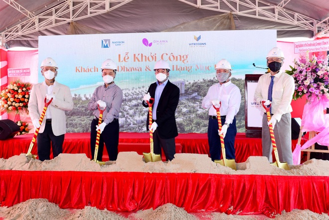 Khởi công phân khu Dhawa Hotel thuộc tổ hợp nghỉ dưỡng Angsana Dhawa Hồ Tràm - 1 Khởi công phân khu Dhawa Hotel thuộc tổ hợp nghỉ dưỡng Angsana Dhawa Hồ Tràm - 1