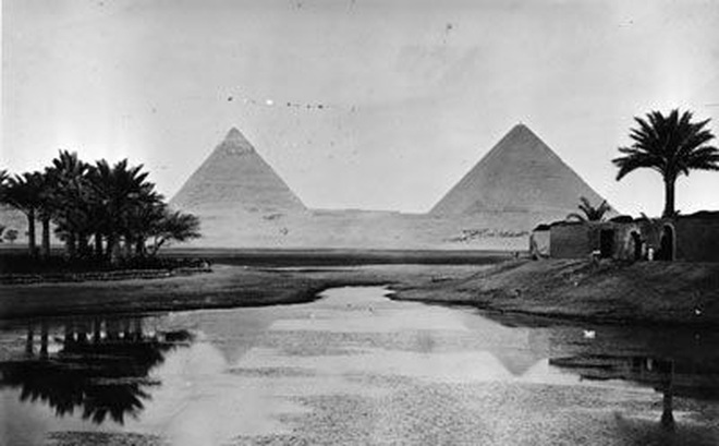 Loạt ảnh cổ, siêu hiếm về Kim tự tháp và tượng Nhân sư - 3