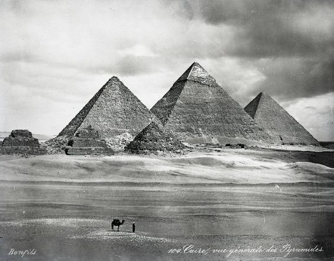 Loạt ảnh cổ, siêu hiếm về Kim tự tháp và tượng Nhân sư - 4