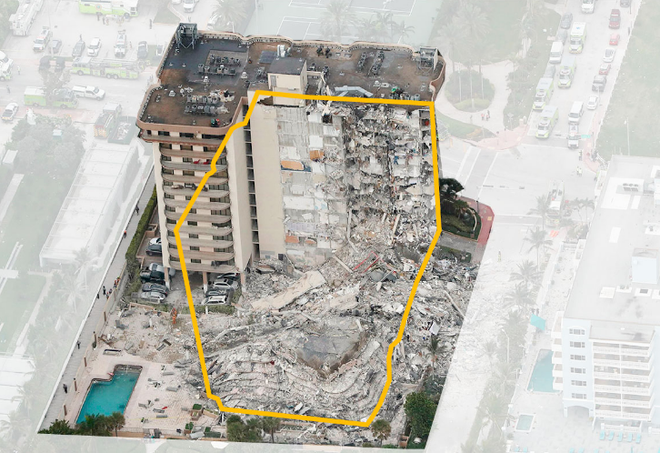 Kinh hoàng cảnh trước và sau thảm kịch sập chung cư 12 tầng tại Mỹ - 5