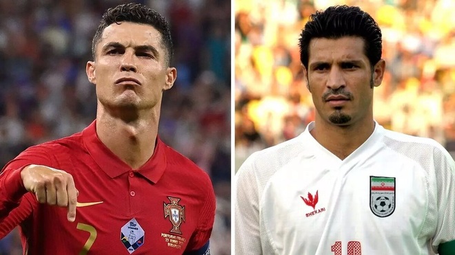 C.Ronaldo cảm kích khi được huyền thoại Iran khen ngợi - 1