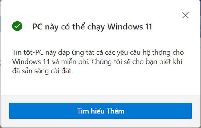 Kiểm tra máy tính đủ điều kiện nâng cấp miễn phí lên Windows 11 hay không - 3