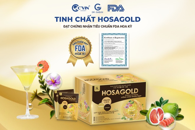 HOSAGOLD đạt chứng nhận FDA của Mỹ - 1