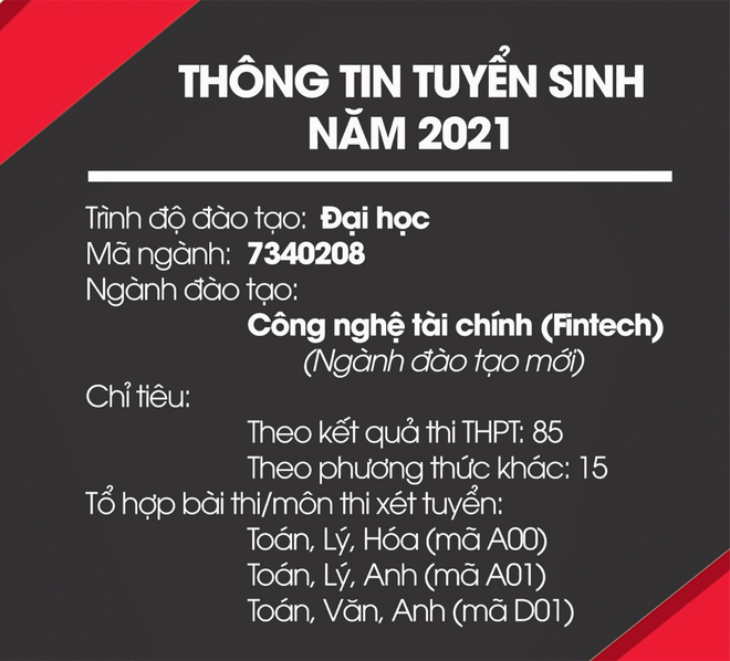 FinTech - ngành học lần đầu được đào tạo đại học tại Việt Nam - 1
