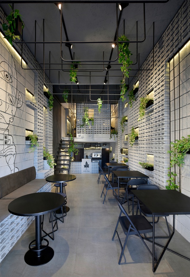 Quán cà phê bê tông hóa thiết kế độc lạ, đủ góc sống ảo - 3 Quán cà phê bê tông hóa thiết kế độc lạ, đủ góc sống ảo - 3