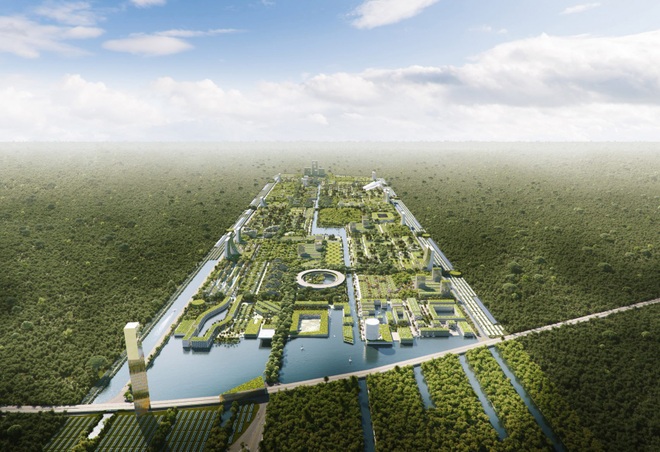 Choáng với dự án thành phố xanh, tự cung tự cấp thực phẩm và năng lượng - 1