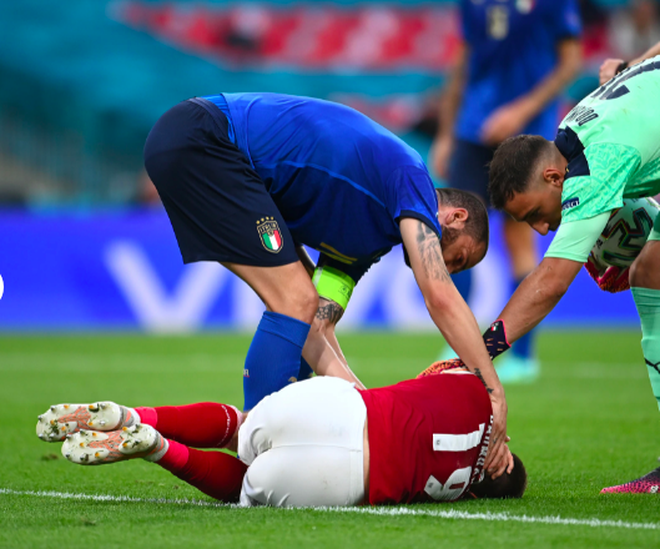 Cảm xúc vỡ òa của đội tuyển Italia sau trận thắng nghẹt thở trước Áo - 7