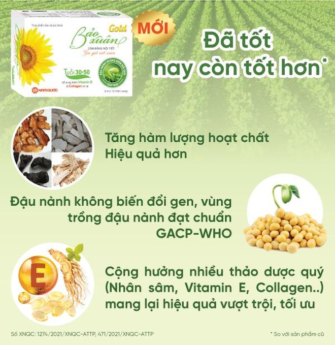 Bảo Xuân Gold phiên bản mới với công thức cải tiến cho hiệu quả cao hơn - 1