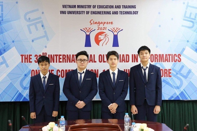 Việt Nam đoạt 4 Huy chương Bạc Olympic Tin học quốc tế 2021 - 1 Việt Nam đoạt 4 Huy chương Bạc Olympic Tin học quốc tế 2021 - 1