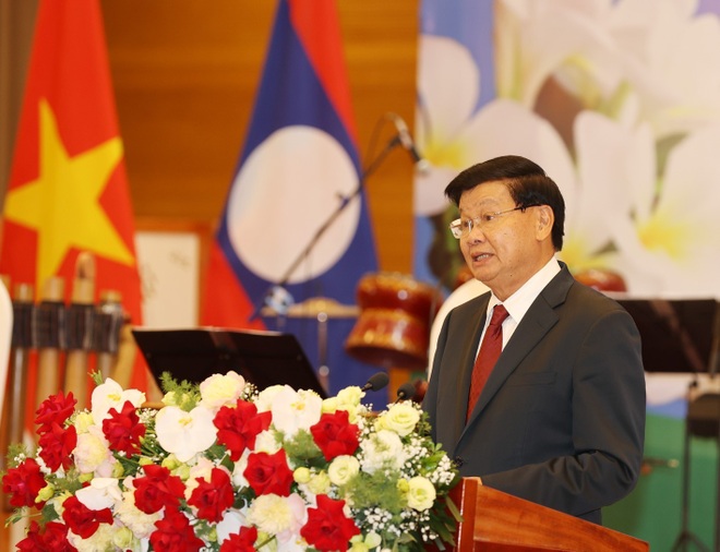 Chiêu đãi trọng thể chào mừng Tổng Bí thư, Chủ tịch nước Lào và Phu nhân - 3