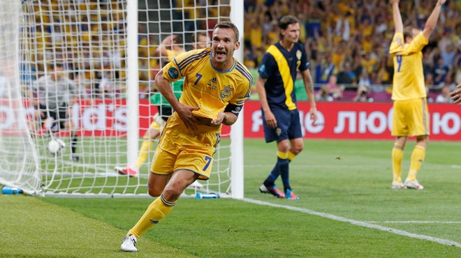 Thụy Điển - Ukraine (02h00 ngày 30/6): Sheva lao mình vào lửa - 1 Thụy Điển - Ukraine (02h00 ngày 30/6): Sheva lao mình vào lửa - 1