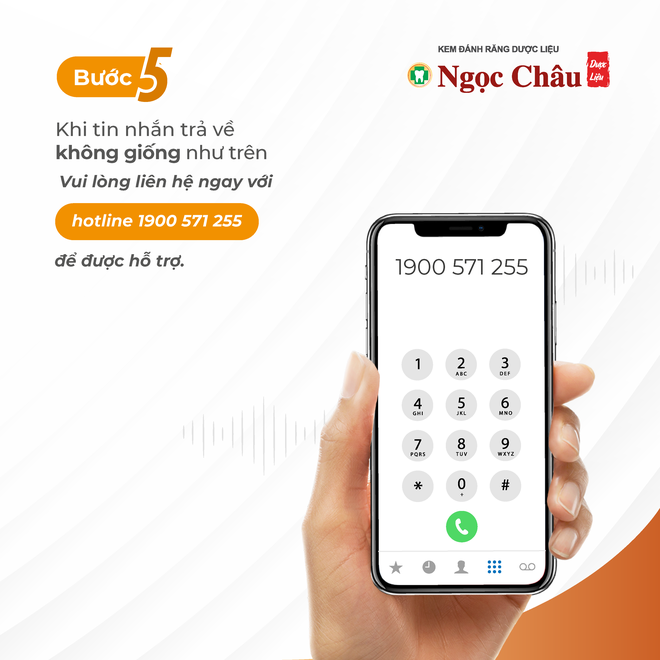 Cách nhanh nhất nhận diện kem đánh răng dược liệu Ngọc Châu chính hãng - 7