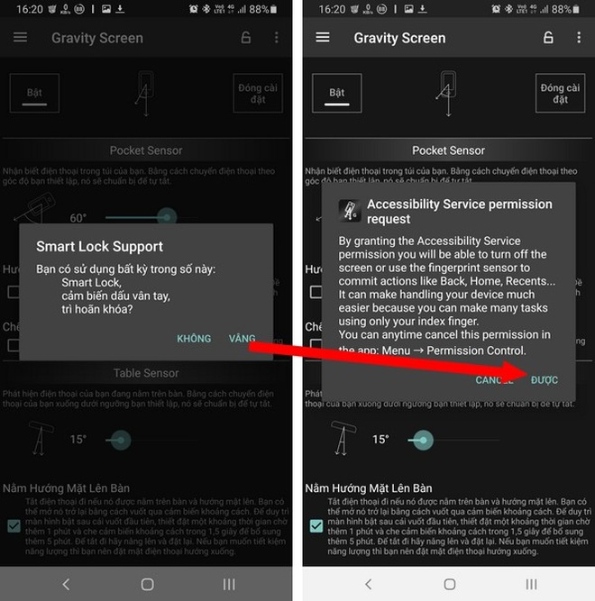 Thủ thuật tự động tắt màn hình khi úp smartphone xuống mặt bàn - 3 Thủ thuật tự động tắt màn hình khi úp smartphone xuống mặt bàn - 3