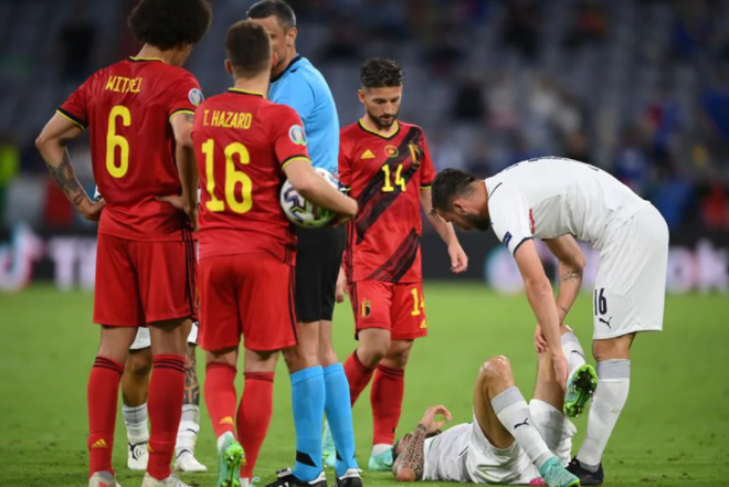 Đội tuyển Italia đón cú sốc lớn sau chiến thắng trước Bỉ - 1