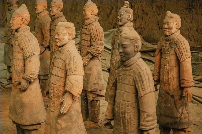 Những bí mật về đội quân đất nung trong lăng mộ Tần Thủy Hoàng - 3