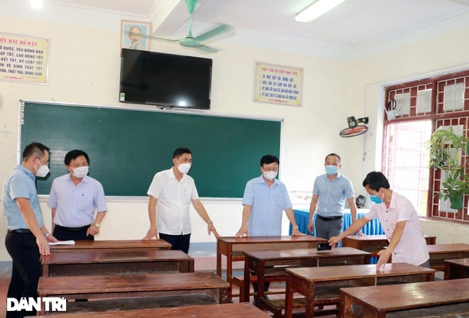 Nghệ An bố trí 19 phòng thi cho thí sinh thuộc diện F2 - 1 Nghệ An bố trí 19 phòng thi cho thí sinh thuộc diện F2 - 1