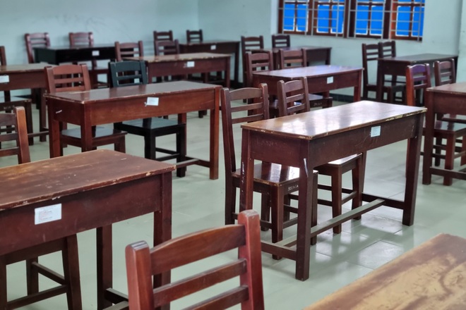 Bên trong điểm thi dành cho thí sinh F1, F2 ở Đà Nẵng - 3