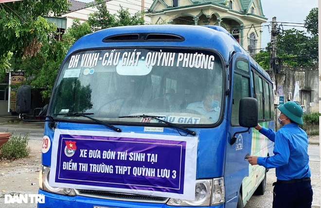 Nghệ An: Thí sinh F1 được xét nghiệm Covid-19 từng ngày thi - 1 Nghệ An: Thí sinh F1 được xét nghiệm Covid-19 từng ngày thi - 1