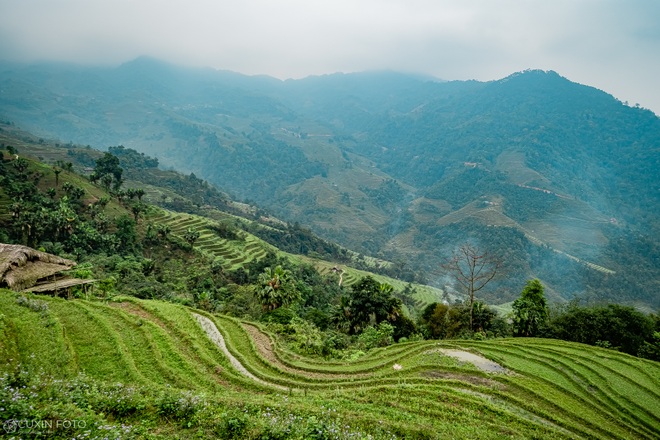 Peaceful, picturesque scenery in a village in Ha Giang - 1