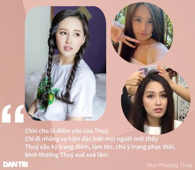 Lộ mặt mộc, Hoa hậu Mai Phương Thúy, Tiểu Vy hiện nguyên hình ra sao?