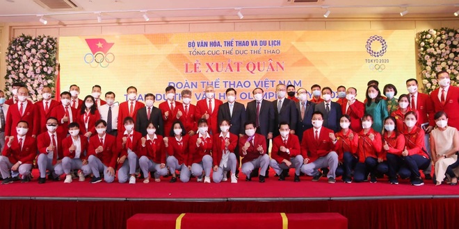 Đoàn thể thao Việt Nam xuất quân dự Olympic Tokyo - 2 Đoàn thể thao Việt Nam xuất quân dự Olympic Tokyo - 2