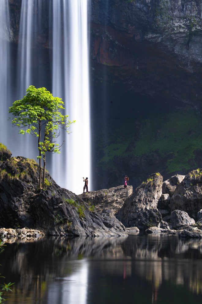 Watching the waterfall is like a sleeping princess in the forest in the Central Highlands - 6