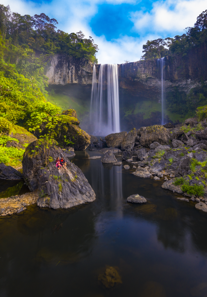 Watching the waterfall is likened to a sleeping princess in the forest in the Central Highlands - 2