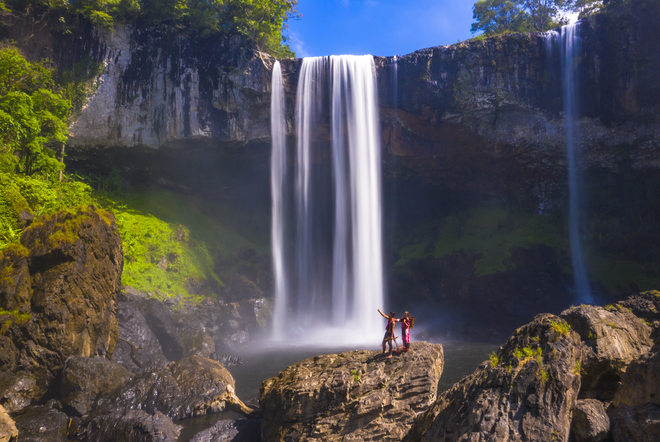 Watching the waterfall is like a sleeping princess in the forest in the Central Highlands - 5