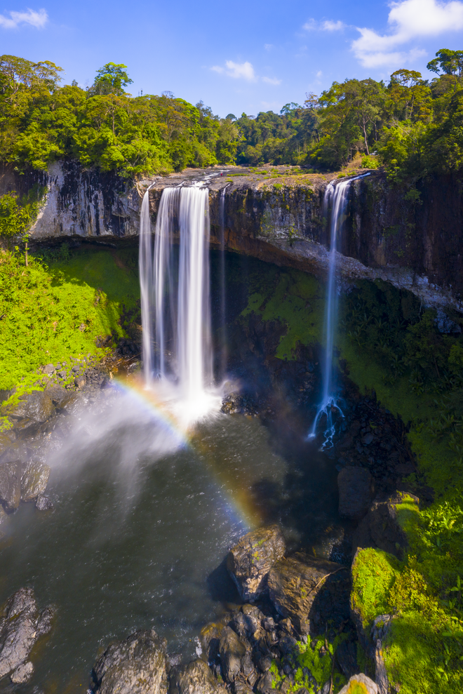 Watching the waterfall is like a sleeping princess in the forest in the Central Highlands - 4