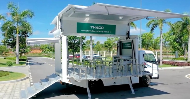 Xe chuyên dụng phục vụ tiêm chủng lưu động Thaco sản xuất có gì đặc biệt? - 8