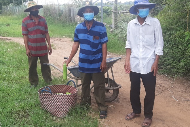 Người đàn ông Khmer: Hái bầu tặng bà con vùng cách ly khi nào hết mới thôi - 3 Người đàn ông Khmer: Hái bầu tặng bà con vùng cách ly khi nào hết mới thôi - 3