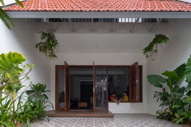 Nhà mái trượt tạo không gian sống xanh, giữ ký ức của gia chủ Nghệ An - 3 Nhà mái trượt tạo không gian sống xanh, giữ ký ức của gia chủ Nghệ An - 3