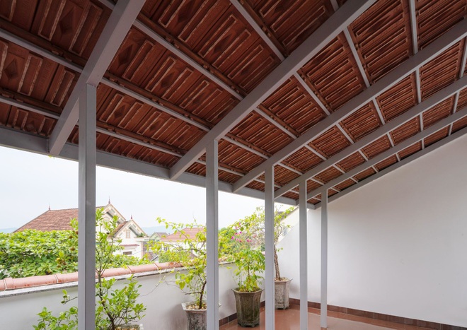 Nhà mái trượt tạo không gian sống xanh, giữ ký ức của gia chủ Nghệ An - 11 Nhà mái trượt tạo không gian sống xanh, giữ ký ức của gia chủ Nghệ An - 11