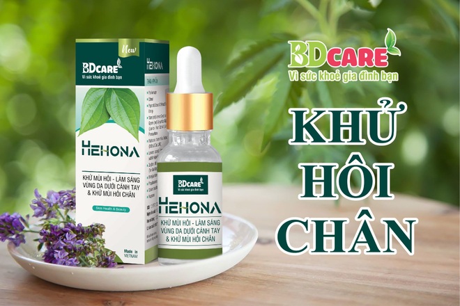 Serum trị hôi nách Hehona - xua tan nỗi lo mùi cơ thể - 4