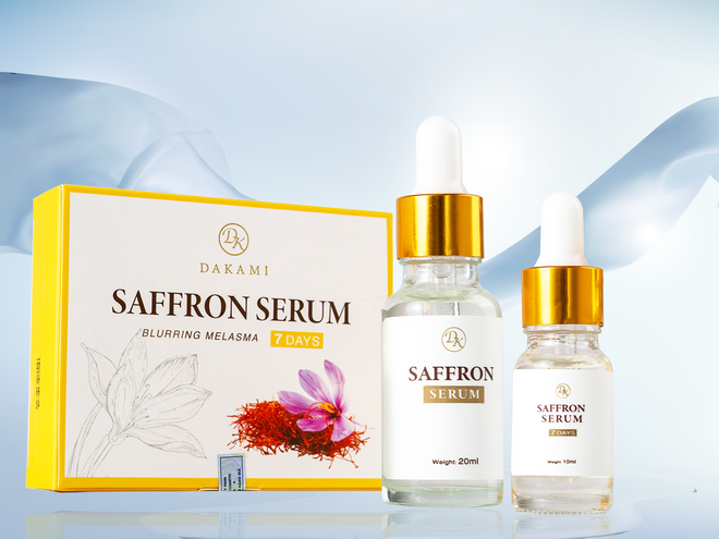 Dakami Saffron Serum - bộ đôi serum mờ sạm nám, làm trắng da - 1
