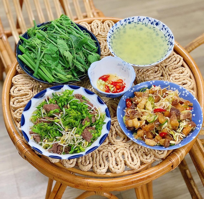 Bắt mắt, đã miệng với những mâm cơm dành cho gia đình 3 người - 1 Bắt mắt, đã miệng với những mâm cơm dành cho gia đình 3 người - 1