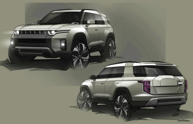 Ssangyong hé lộ thiết kế của mẫu SUV mới - 3