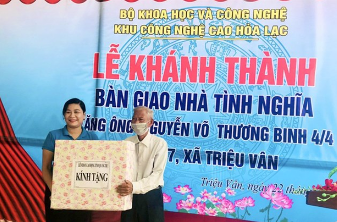 Bộ Khoa học và Công nghệ trao nhà tình nghĩa tại tỉnh Quảng Bình, Quảng Trị - 4