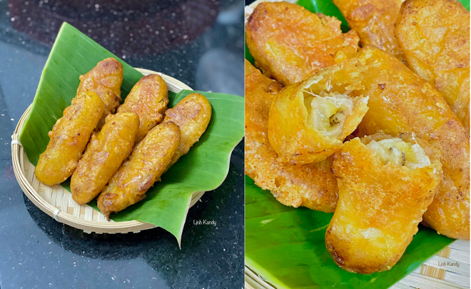 Ở nhà mùa dịch, người phụ nữ trẻ sáng tạo nhiều món ăn ngon từ chuối chín - 5 Ở nhà mùa dịch, người phụ nữ trẻ sáng tạo nhiều món ăn ngon từ chuối chín - 5