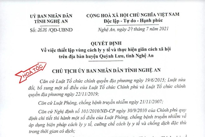 Hai nữ điều dưỡng mắc Covid-19, giãn cách xã hội cả một huyện ở Nghệ An - 1