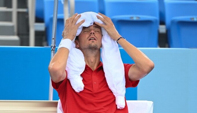 Medvedev sợ chết khi thi đấu ở Olympic Tokyo - 2 Medvedev sợ chết khi thi đấu ở Olympic Tokyo - 2