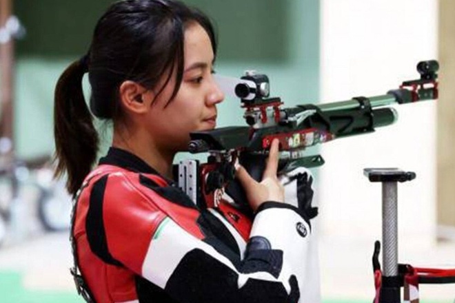 Nhan sắc nữ thần bắn súng Trung Quốc bị bạo lực mạng tại Olympic Tokyo - 1