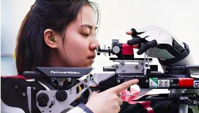 Nhan sắc nữ thần bắn súng Trung Quốc bị bạo lực mạng tại Olympic Tokyo - 5