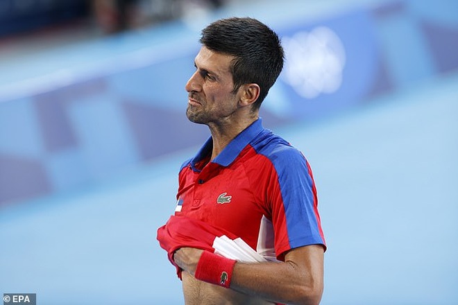 Djokovic xin lỗi người hâm mộ Serbia sau thất bại ở Olympic Tokyo - 2 Djokovic xin lỗi người hâm mộ Serbia sau thất bại ở Olympic Tokyo - 2