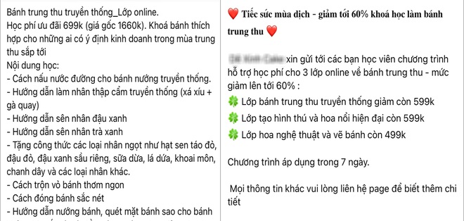 Nở rộ khóa học làm bánh trung thu, chị em choáng ngợp như bước vào ma trận - 1