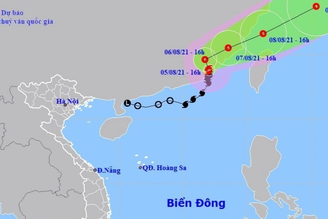 Bão số 4 đổ bộ vào đất liền Trung Quốc, ít có khả năng quay lại Biển Đông - 1