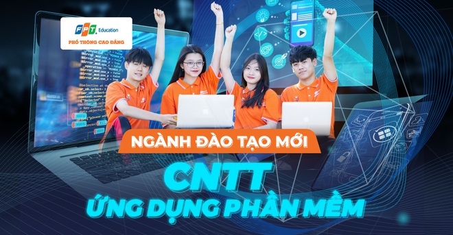 Phổ thông Cao đẳng ra mắt ngành học mới: CNTT - Ứng dụng phần mềm - 1