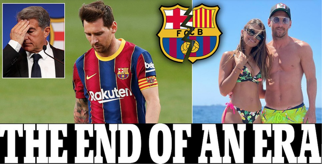 Báo giới châu Âu chấn động khi Barcelona chia tay Messi - 3