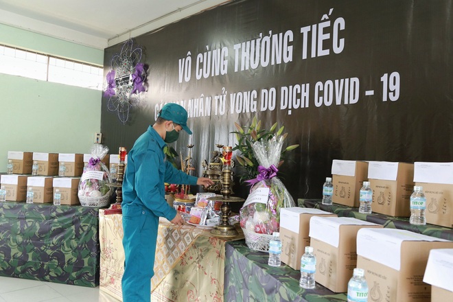 Tro cốt người qua đời vì Covid-19 chưa người nhận được thờ ở chùa Long Hoa - 2